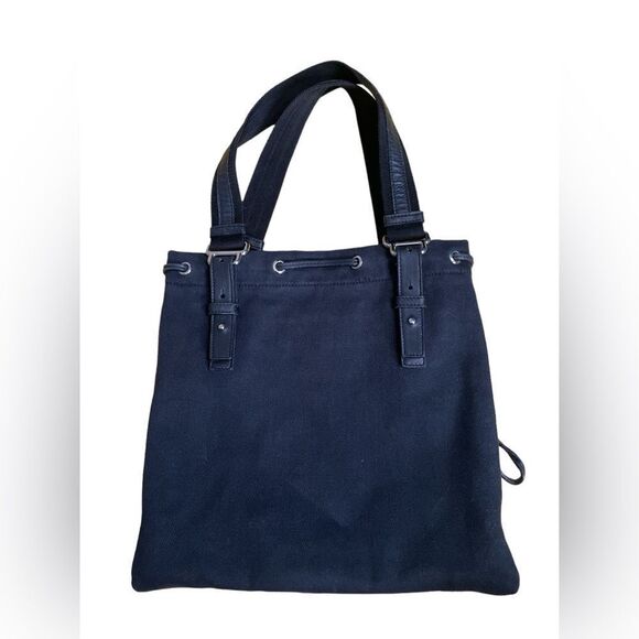 Saint Laurent YSL Kahala Black Canvas Tote - Picture 2 of 9